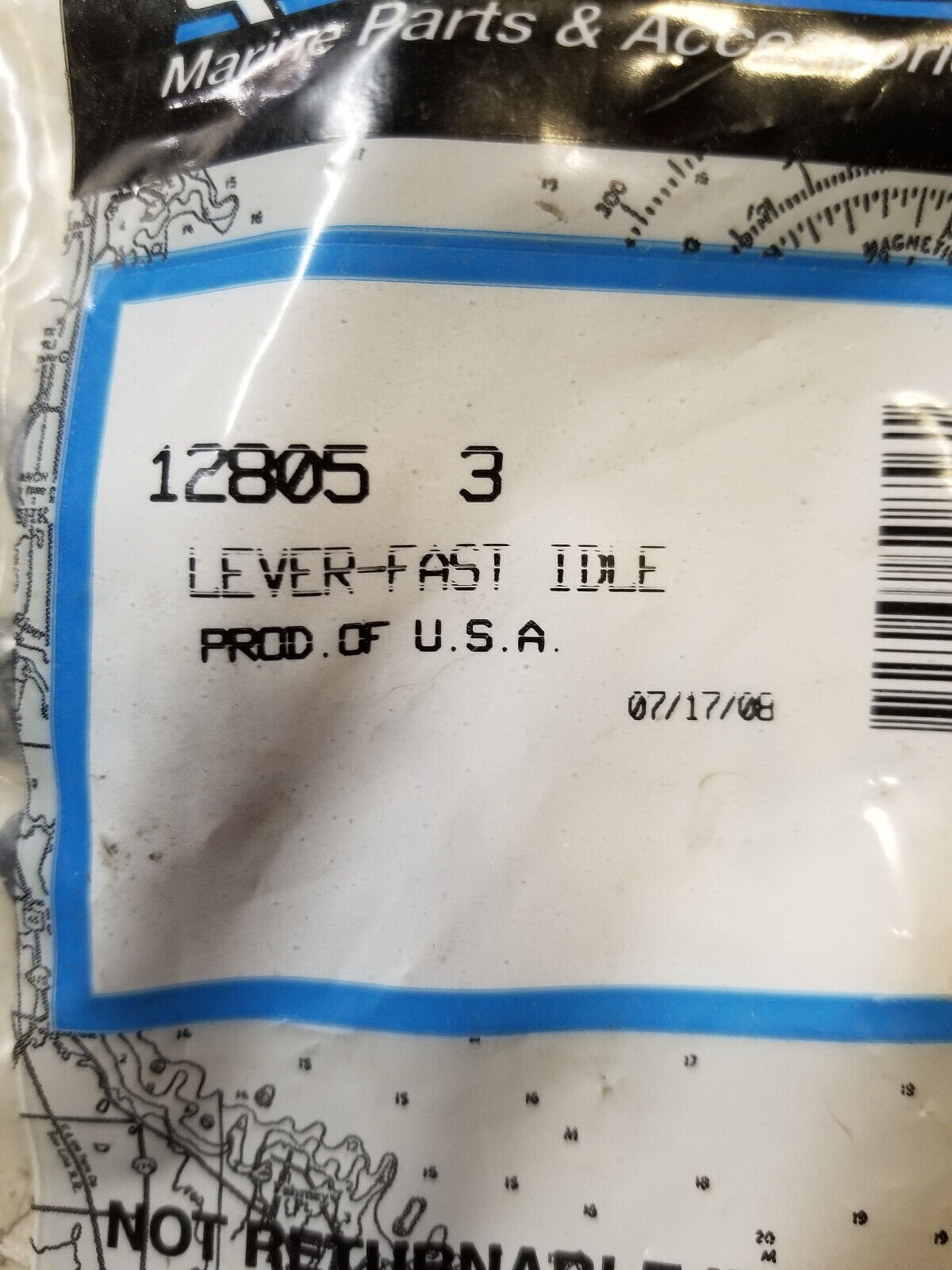 12805-3 Quicksilver Lever Fast Idle 12805 3