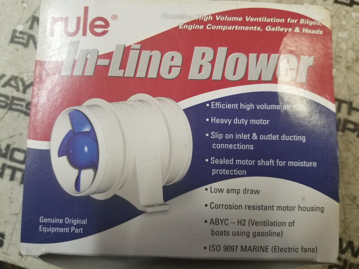 Rule 3" Inline Blower 12v #140