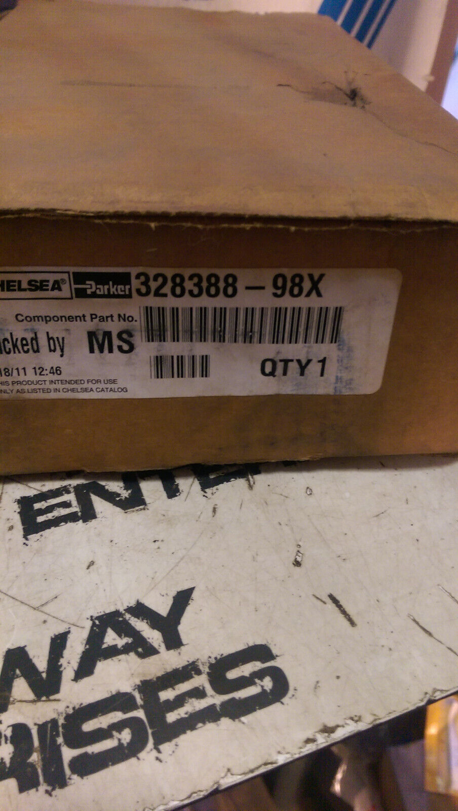 PARKER CHELSEA 328388-98X POWER TAKE OFF AIR CAB CONTROL INSTALLATION KIT