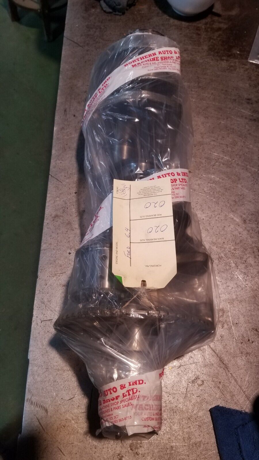 6.4L POWERSTROKE REMANUFACTURED .020 CRANKSHAFT SONO/POLISHED