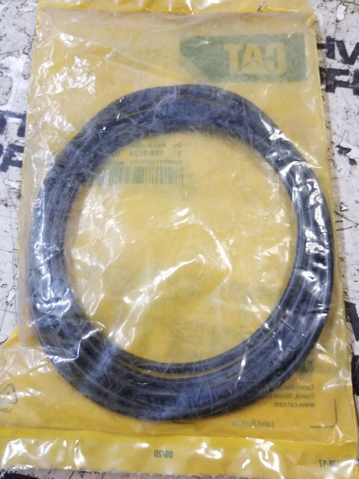 129-9124 3.53 x 669mm 75A NBR O-Ring 1299124