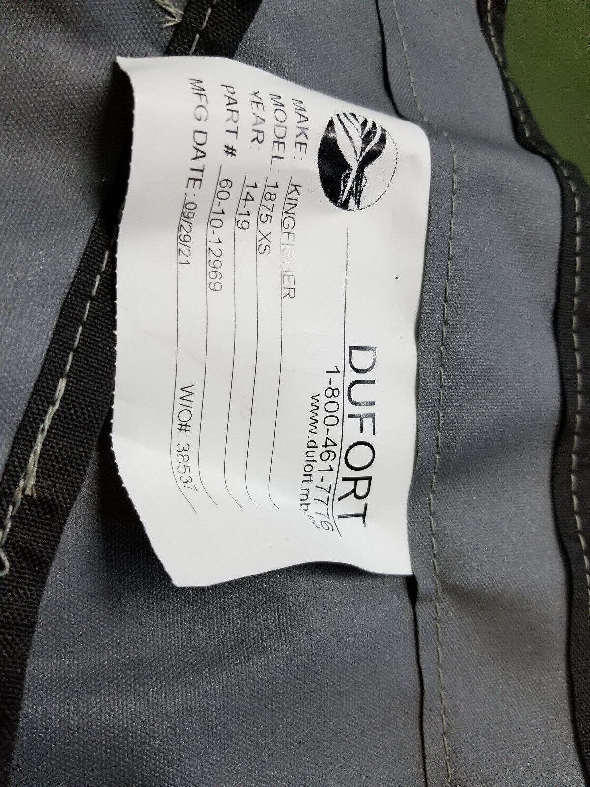 KINGFISHER 1875 XS 1875XS 2014-19 60-10-12969 COVER