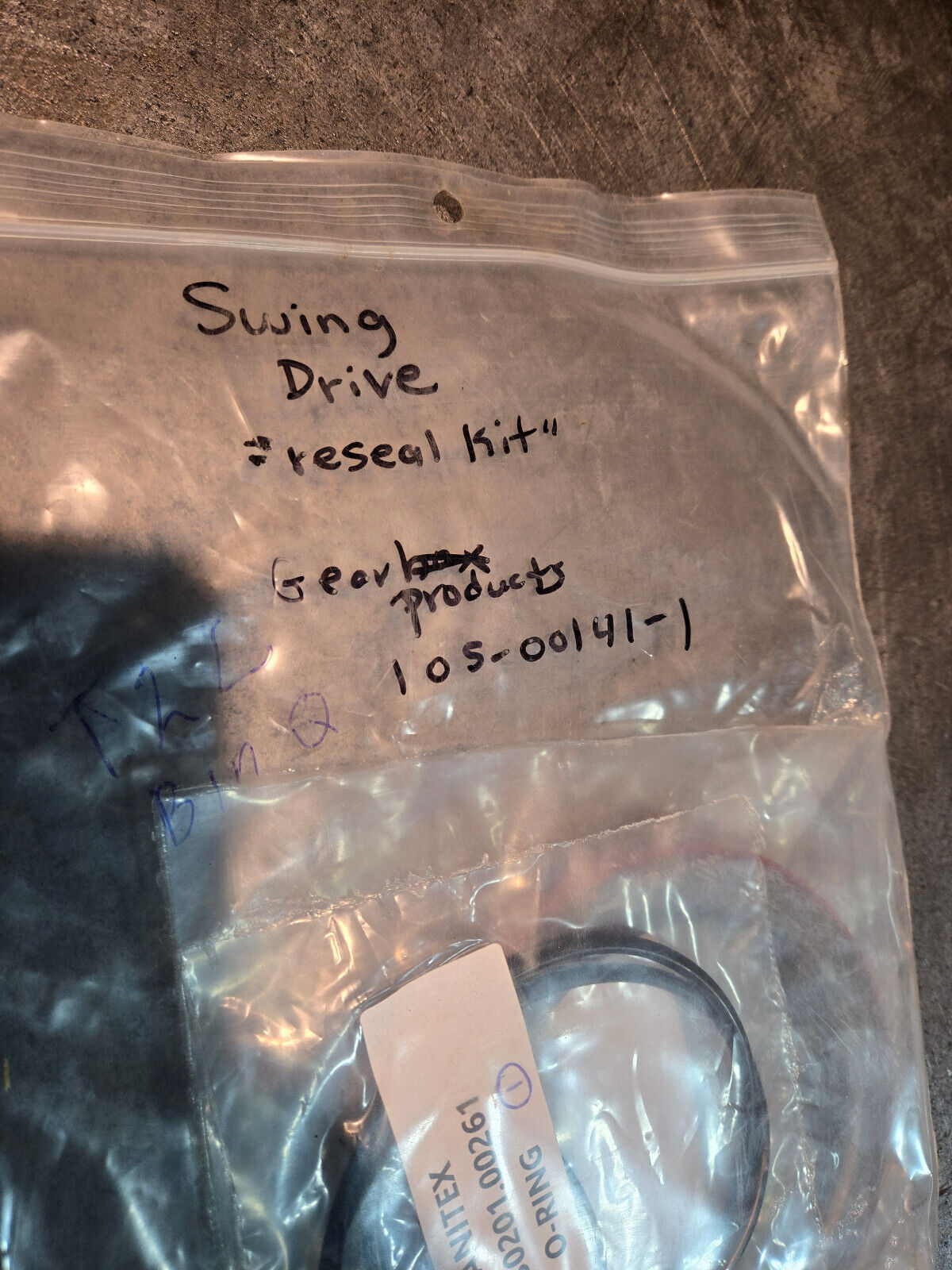 SWING DRIVE RESEAL KIT 105-00141-1 105001411 MANITEX 30201.00261