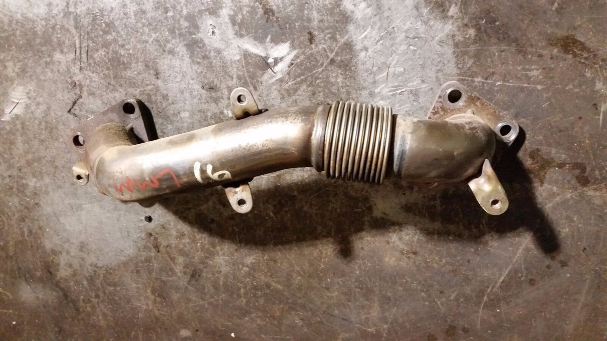 2008-2010 2009 GMC SIERRA 6.6 DURAMAX LMM DIESEL EXHAUST CROSSOVER PIPE 98066019