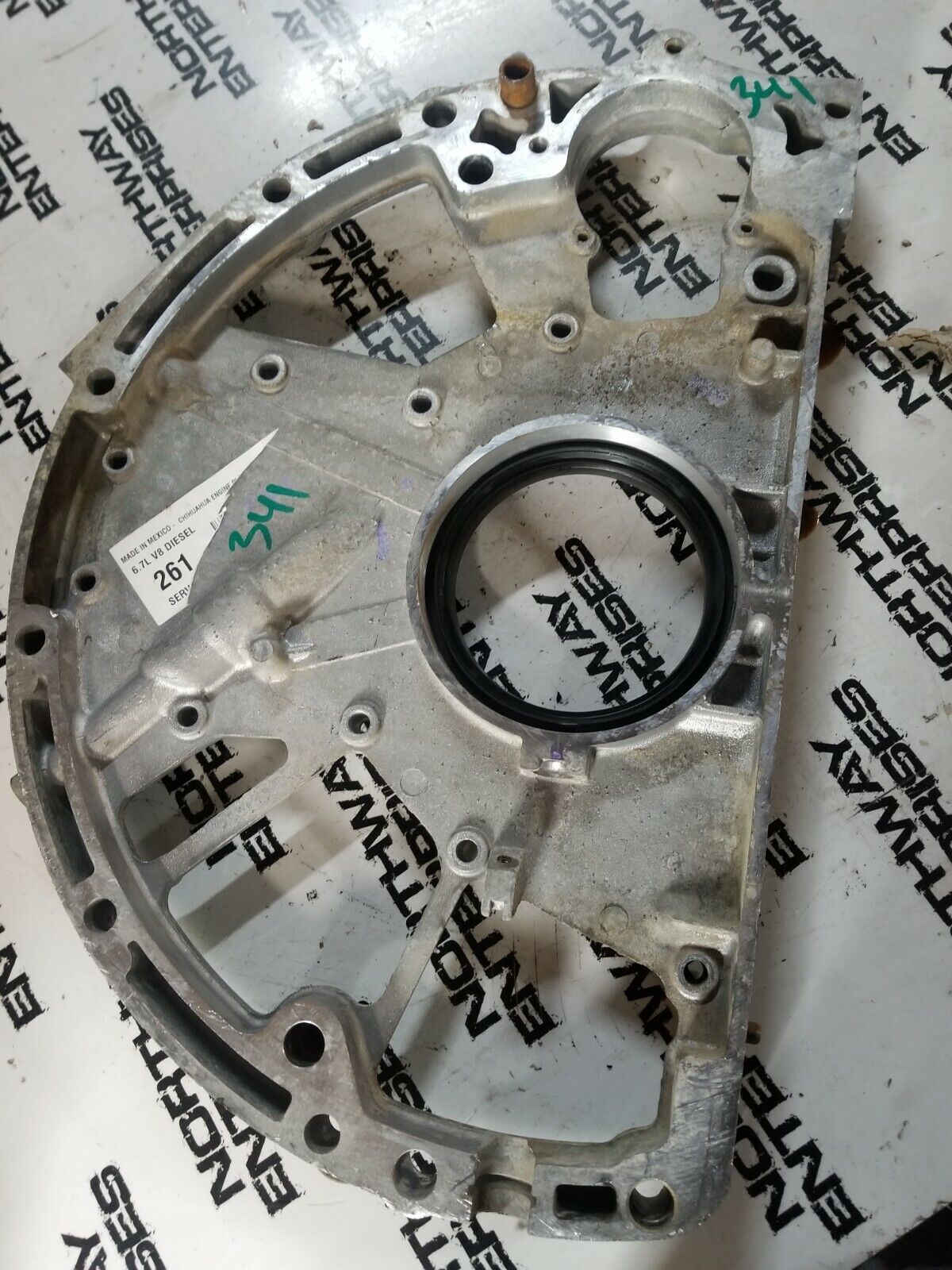 BC3Q-6D082-FB BC3Q-6L080-FD Ford 6.7L Diesel SPACER PLATE ADAPTER