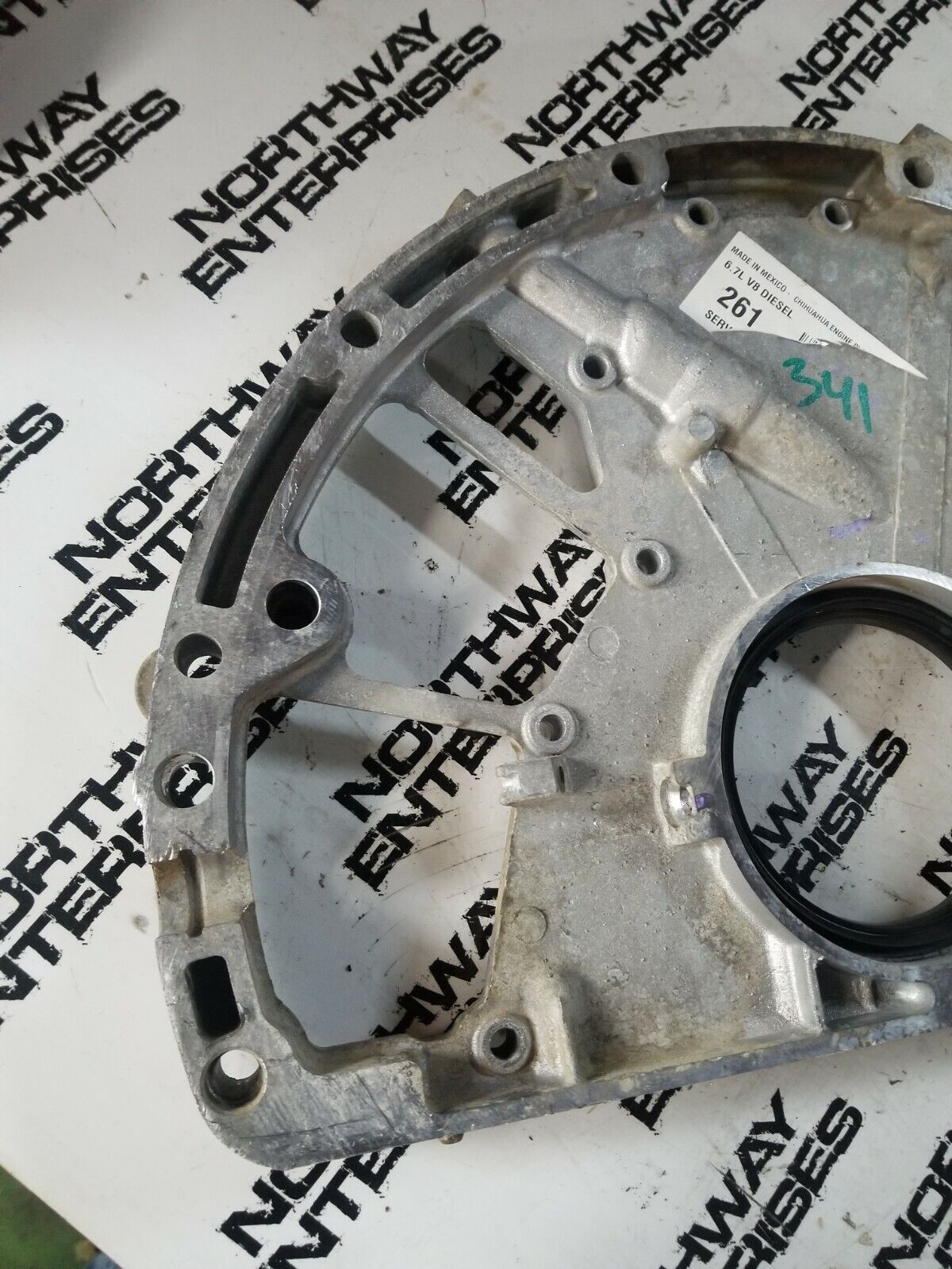 BC3Q-6D082-FB BC3Q-6L080-FD Ford 6.7L Diesel SPACER PLATE ADAPTER