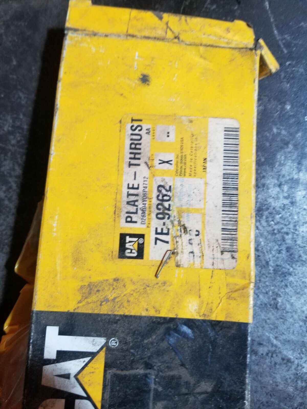 Caterpillar 7E9262 Thrust washer set