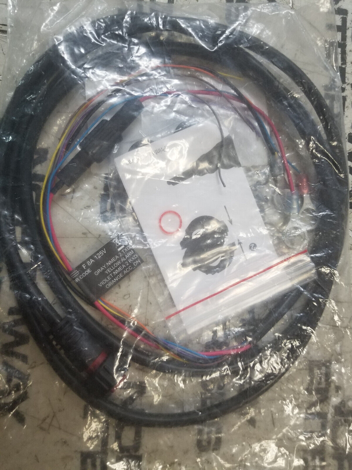 Garmin 010-12152-10 Power/Data 6 Feet 8-Pin Cable for NMEA 0183 Devices