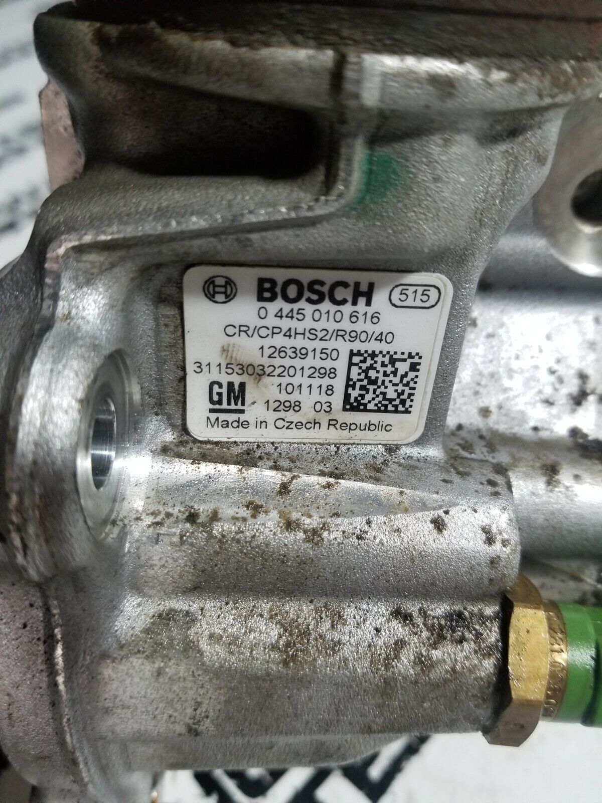 0445010616 12639150 2011-2016 LML LGH Duramax 6.6L CP4 Pump TESTED r118