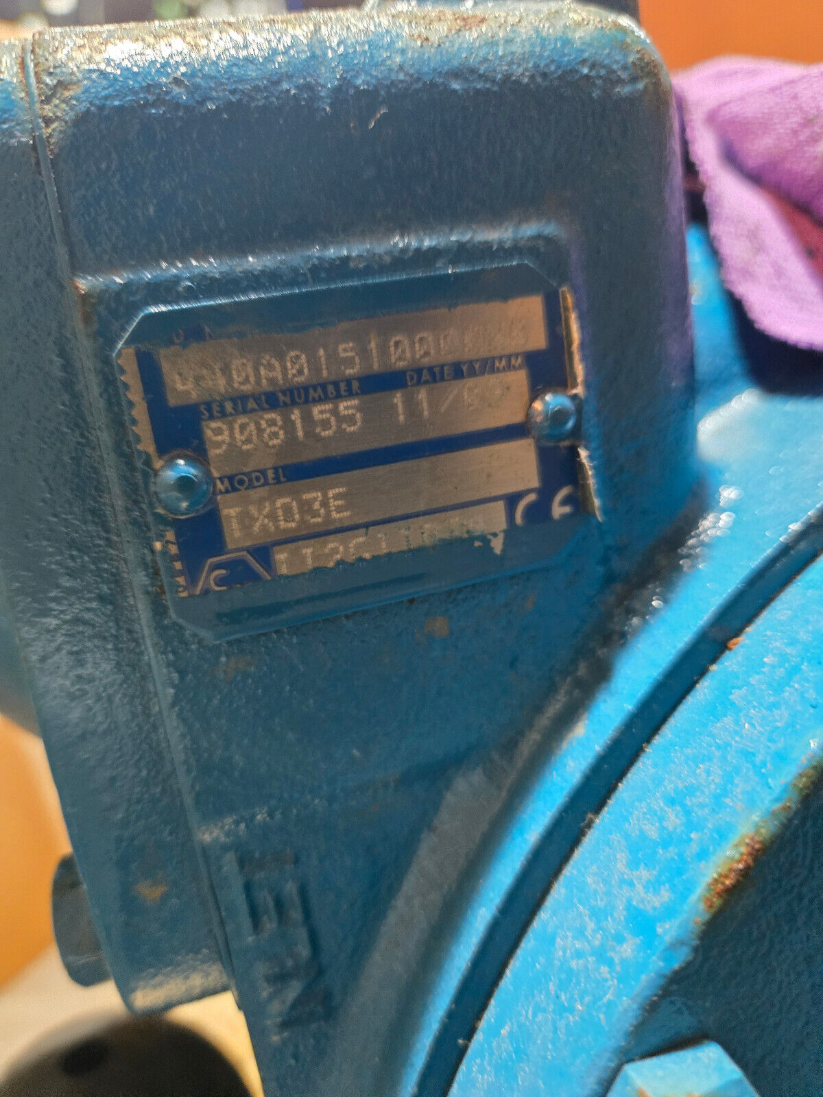 Blackmer TXD3E Blackmer Txd3 E Positive Displacement Truck Pump 5707pm300
