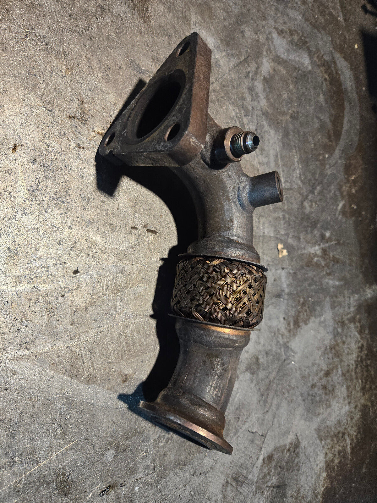 HC3Q-9G437-AB Ford 6.7 6.7L Powerstroke Diesel EGR Exhaust Pipe HC3Q9G437AB