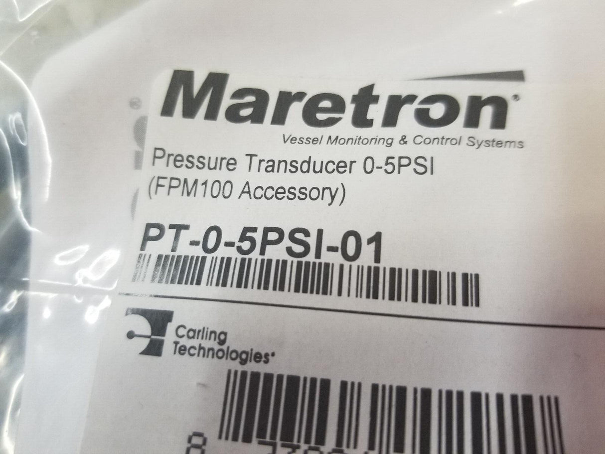 Maretron PT-0-5PSI-01 Pressure Transducer, 0 to 5 PSI fpm100 accessory