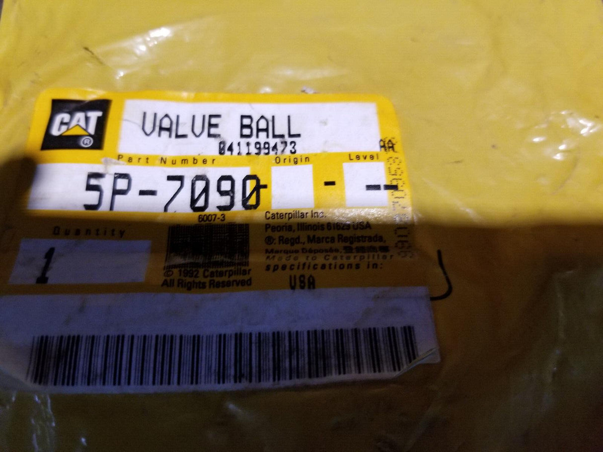 5P-7090 CAT BALL VALVE 5P7090