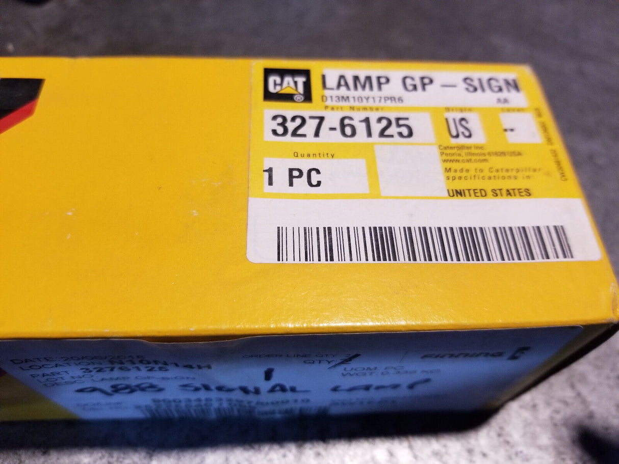 327-6125 Caterpillar 24V Signal Lamp 3276125