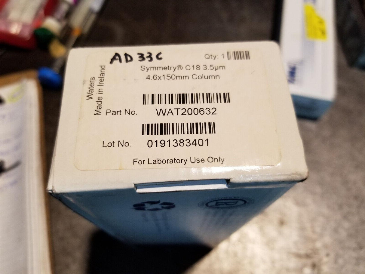 WAT200632 Waters HPLC Symmetry C18 Column, 3.5 m, 4.6 mm X 150 mm