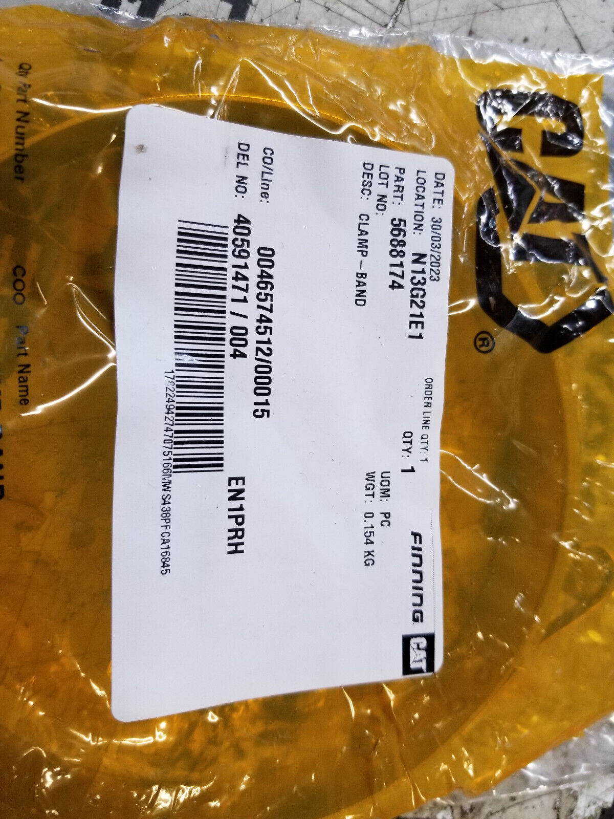 5688174 568-8174 Constant Tension Clamp