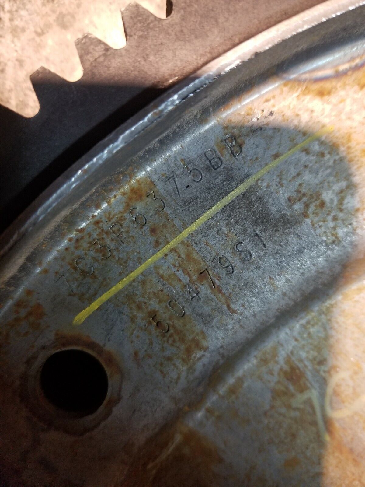 7c3p6375bb 2008-2010 6.4L Powerstroke Flexplate Automatic Transmission