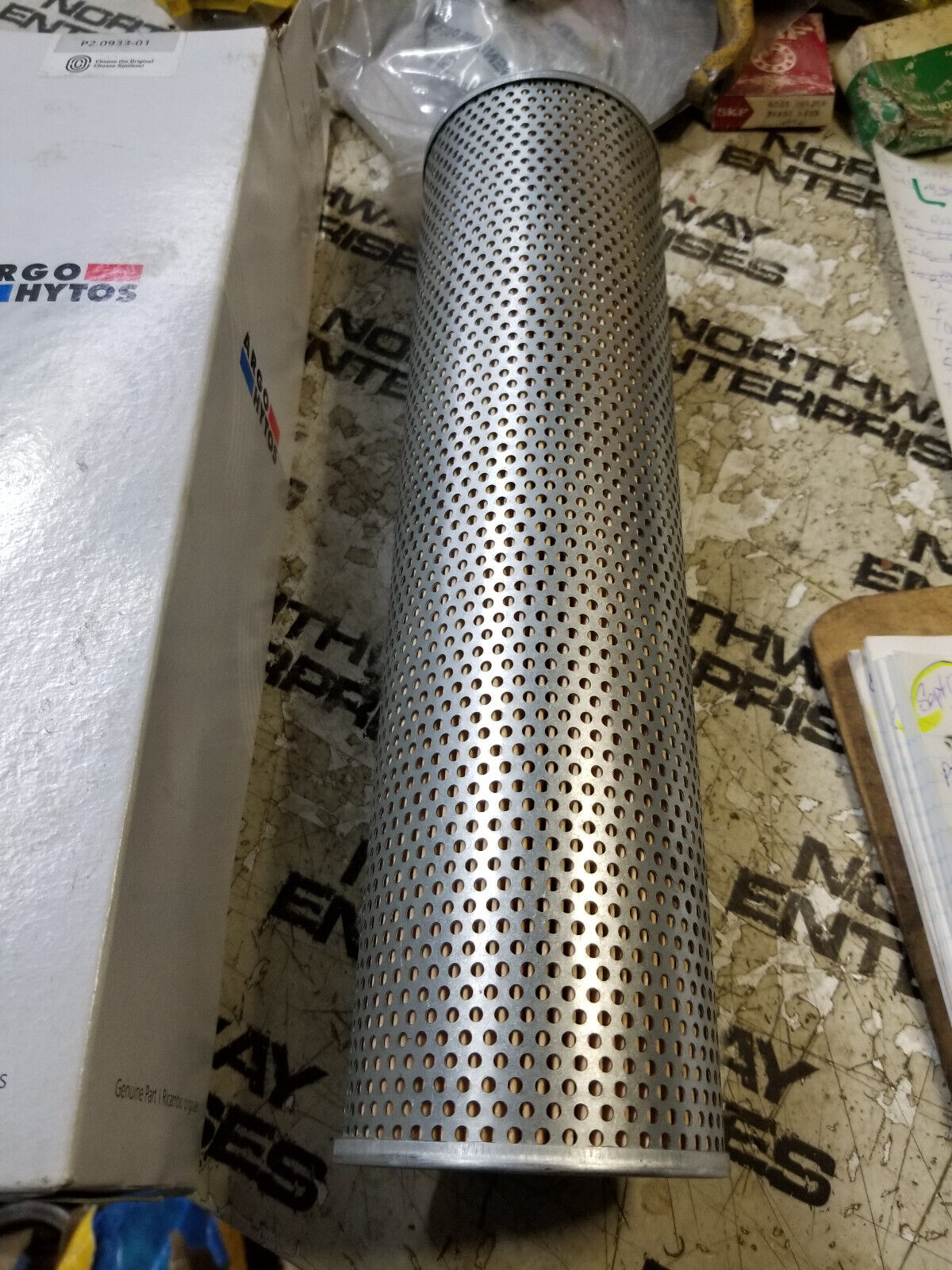 ARGO HYTOS HYDRAULIC FILTER 15387400 P2.0933-01 060658