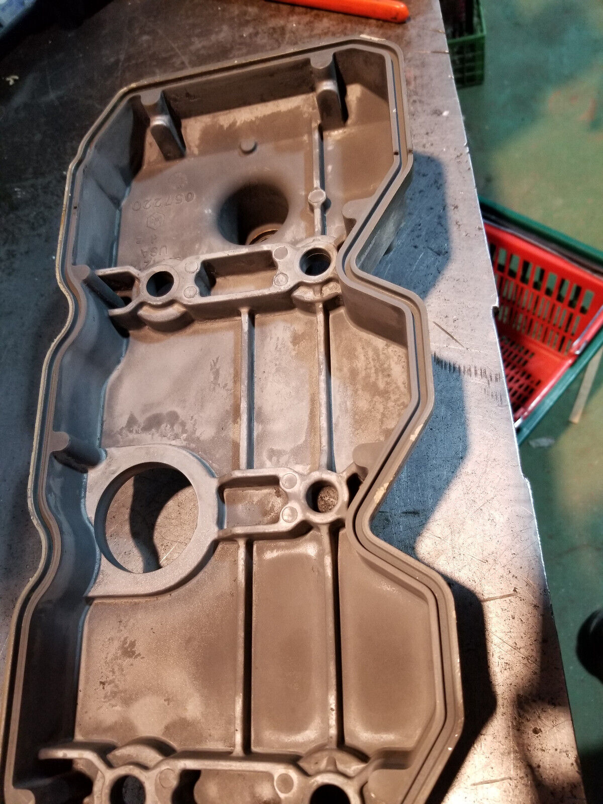 2004 Dodge Ram 5.9L 5.9 Cummins OEM USED Lower Valve Cover 3971214