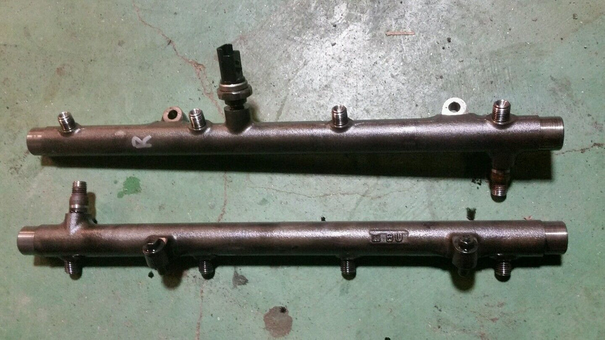 6.4 Powerstroke Turbo Diesel 6.4L International A350 Fuel Rail Set 8C3Z9T287AA