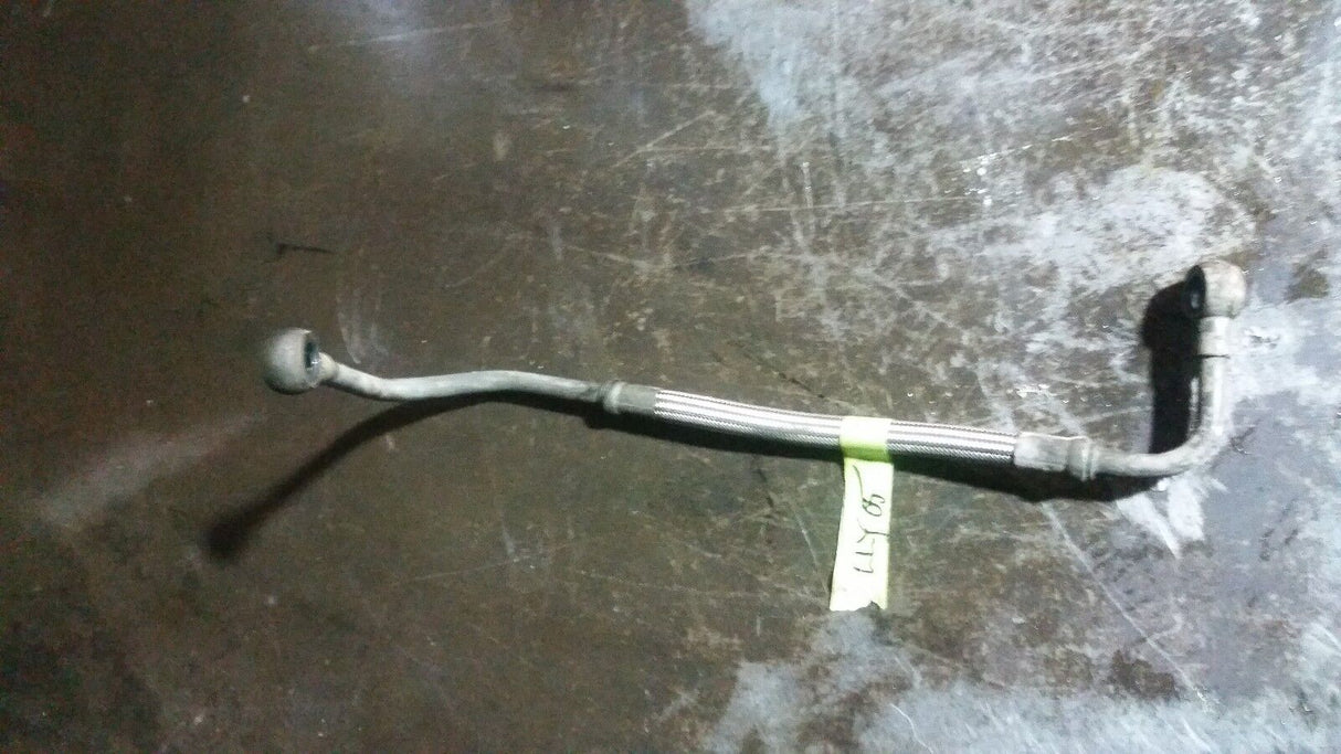 05 -10 2005 - 2010 lly lbz lmm 6.6L Duramax Turbo Oil Feed Braided Line 97374369