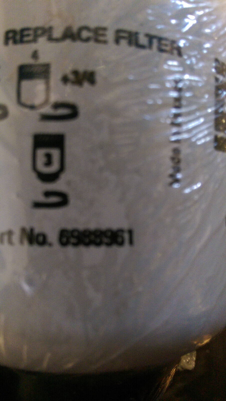 6988961 BOBCAT FUEL FILTER SPIN ON