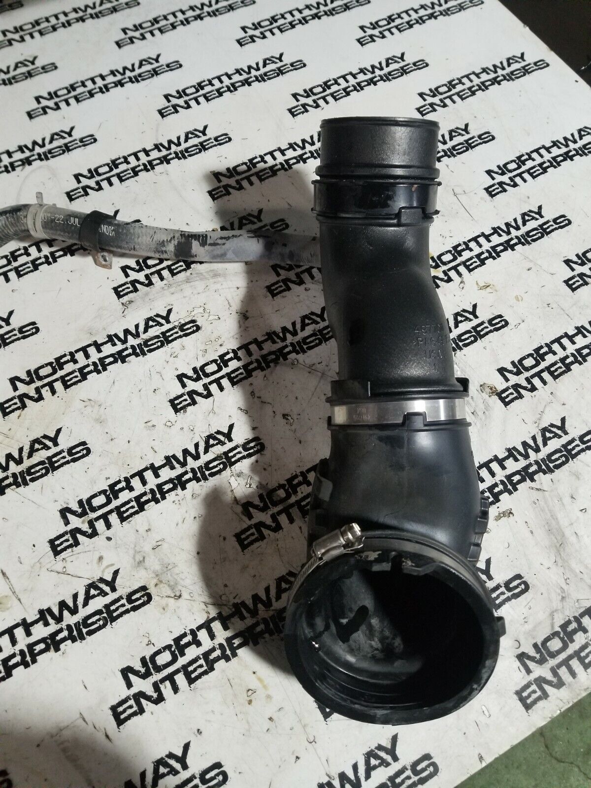 NISSAN TITAN CUMMINS 5.0L INTAKE BOOT 4977010 4977011 2884711