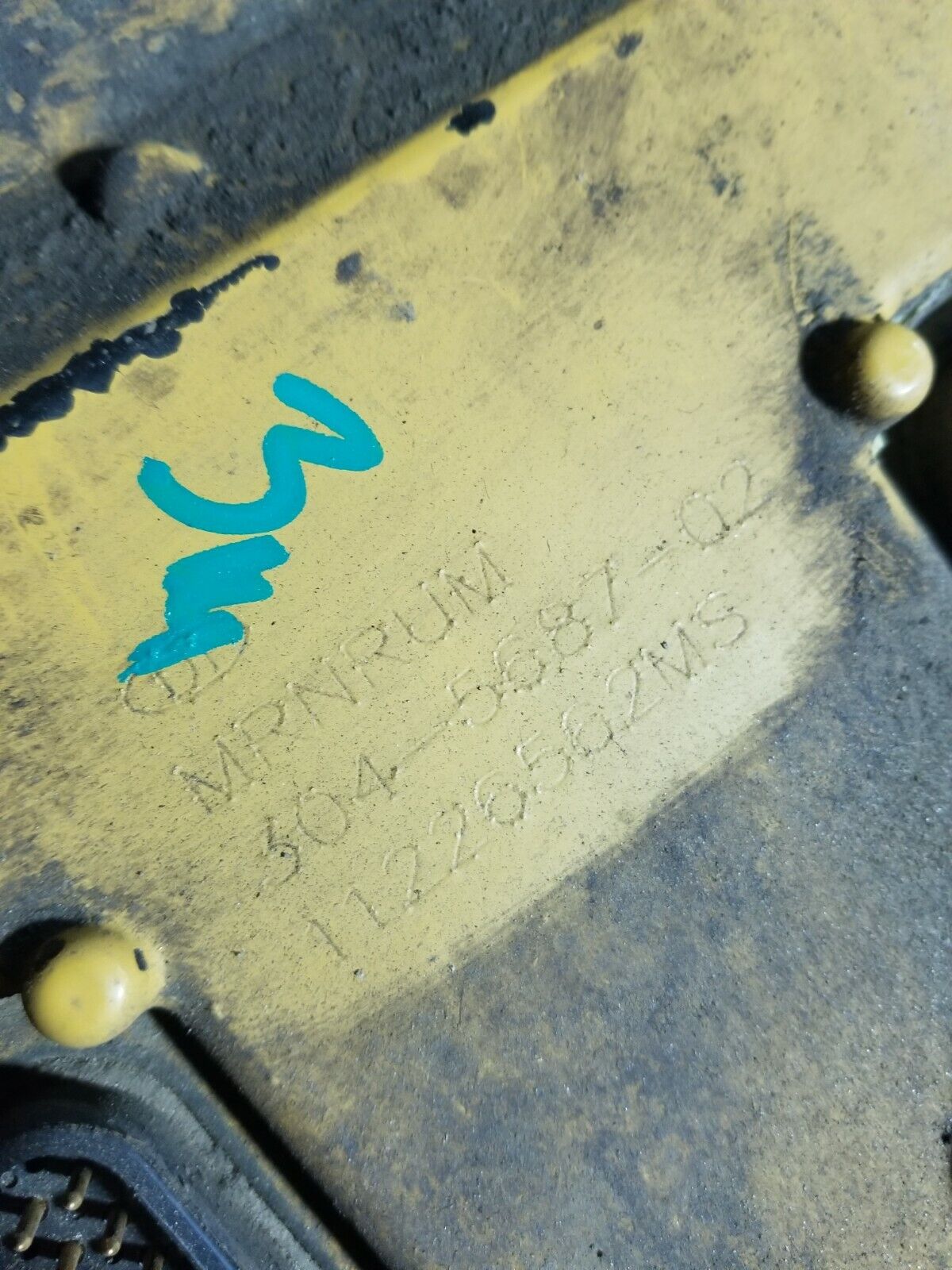 304-5687 Caterpillar ECM 3045687 USED / CORE/ FOR PARTS