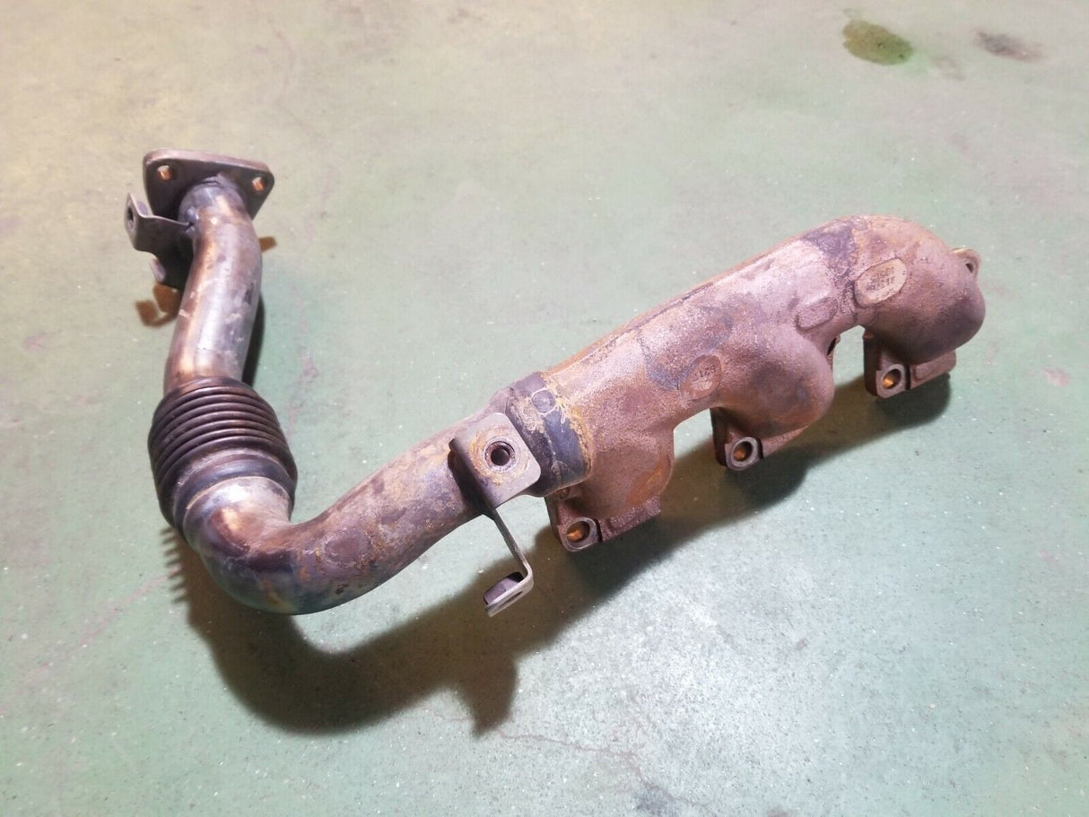 68245730AB 3.0L ECODIESEL USED EXHAUST MANIFOLD LEFT DRIVERS SIDE