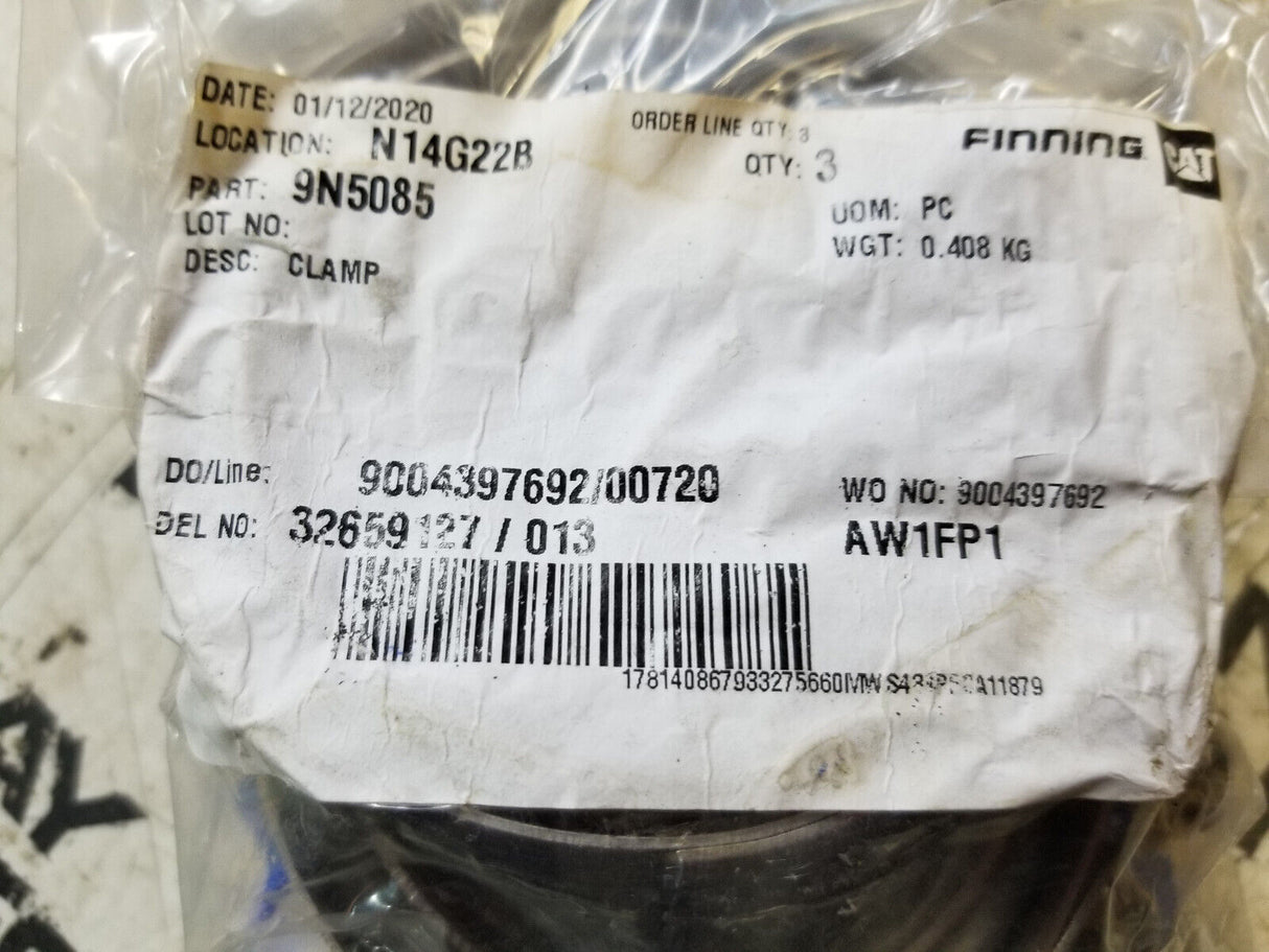 1PC - 9N-5085 80.80mm Minimum Internal Diameter Band V Clamp 9N5085