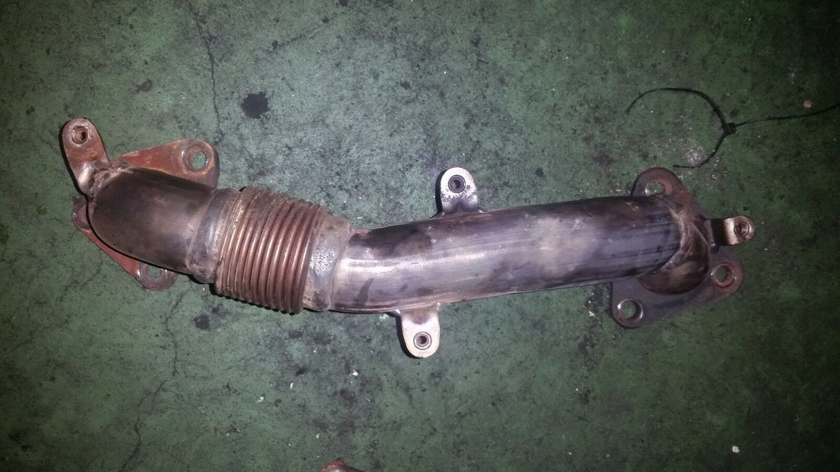 011 2011 + GMC Left 6.6 DURAMAX LML DIESEL EXHAUST CROSSOVER PIPE 12650925