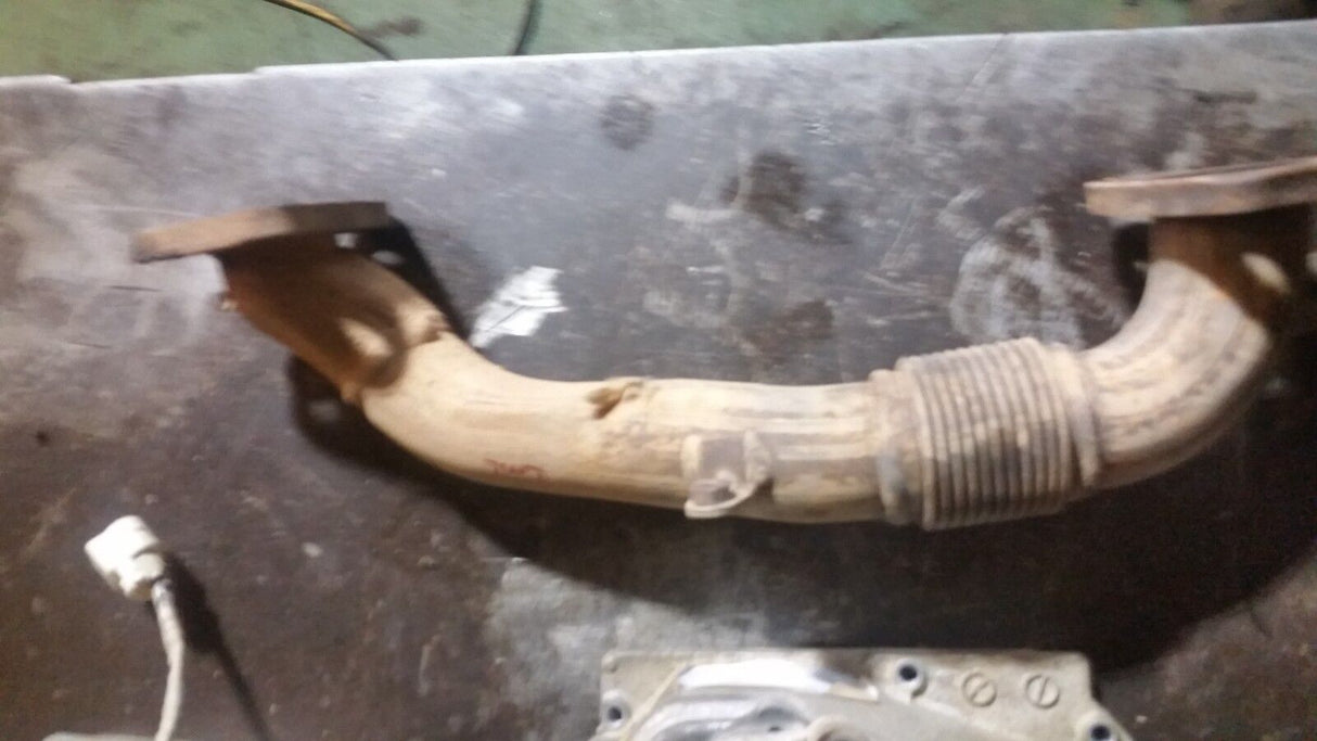011 2011 + GMC Left 6.6 DURAMAX LML DIESEL EXHAUST CROSSOVER PIPE 12650925