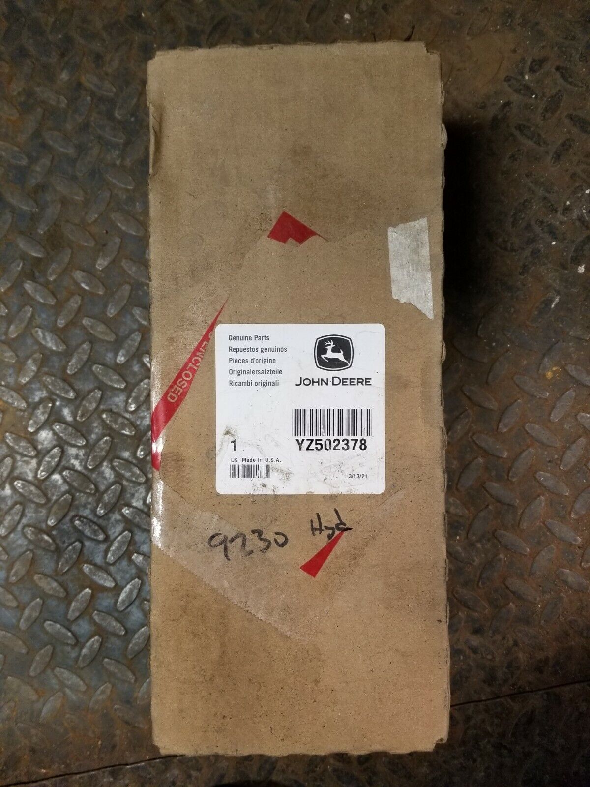 YZ502378 JOHN DEERE OIL FILTER