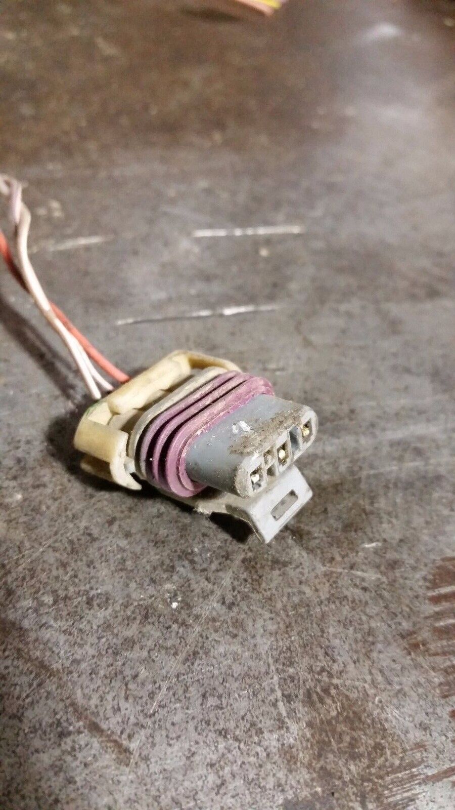 3 WIRE Duramax Engine Harness Pigtail purple