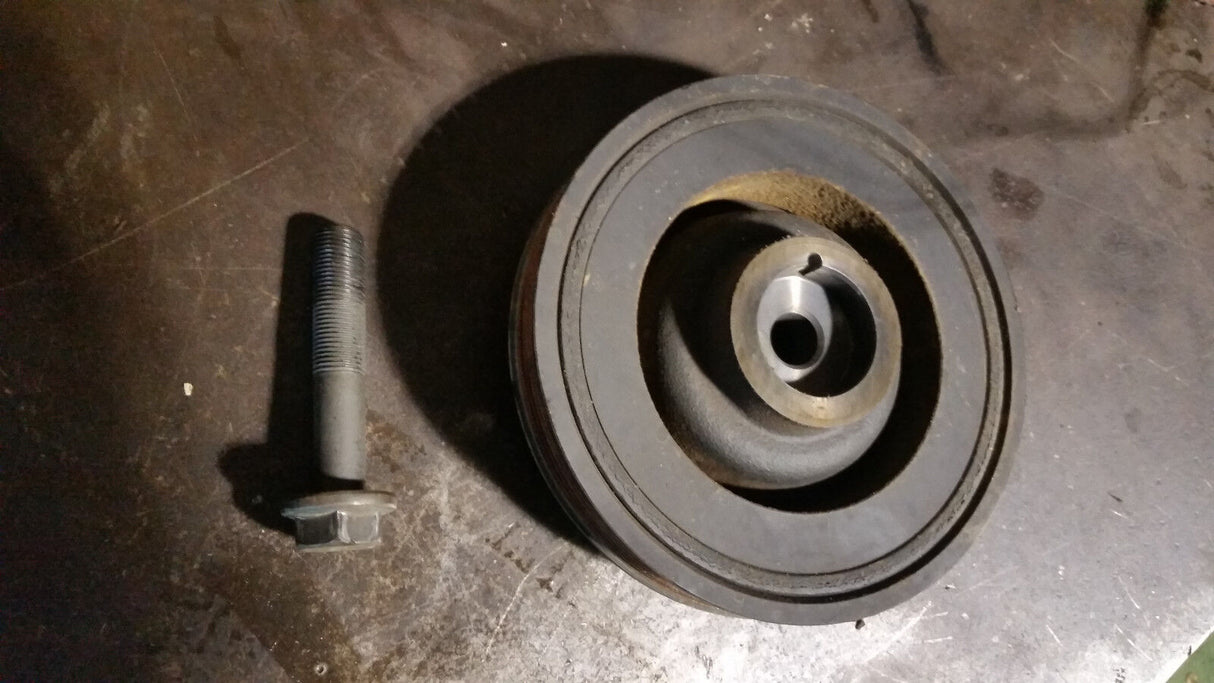 68147497AA 3.0L ECODIESEL USED HARMONIC BALANCER CRANK DAMPER