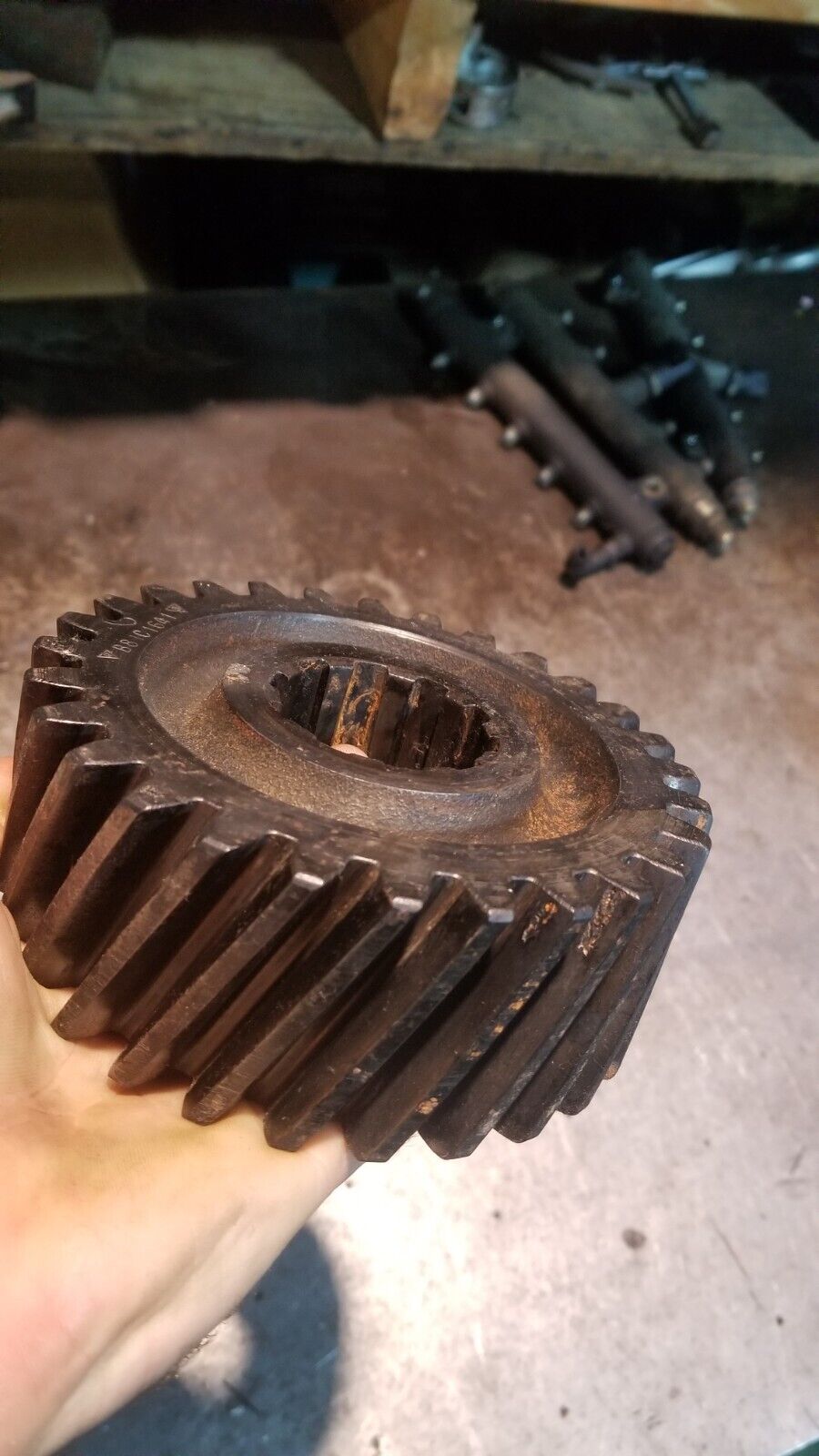 Rockwell MAIN SHAFT 3880A807 AND GEAR B81C1641