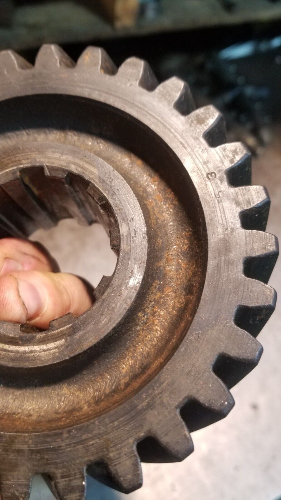 Rockwell MAIN SHAFT 3880A807 AND GEAR B81C1641