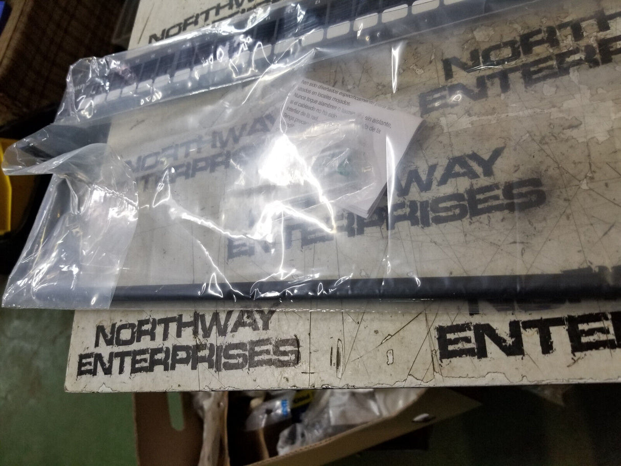 Leviton 132-49255-H24 Quickport Patch Panel 24 Port 1RU w Cable Management Bar