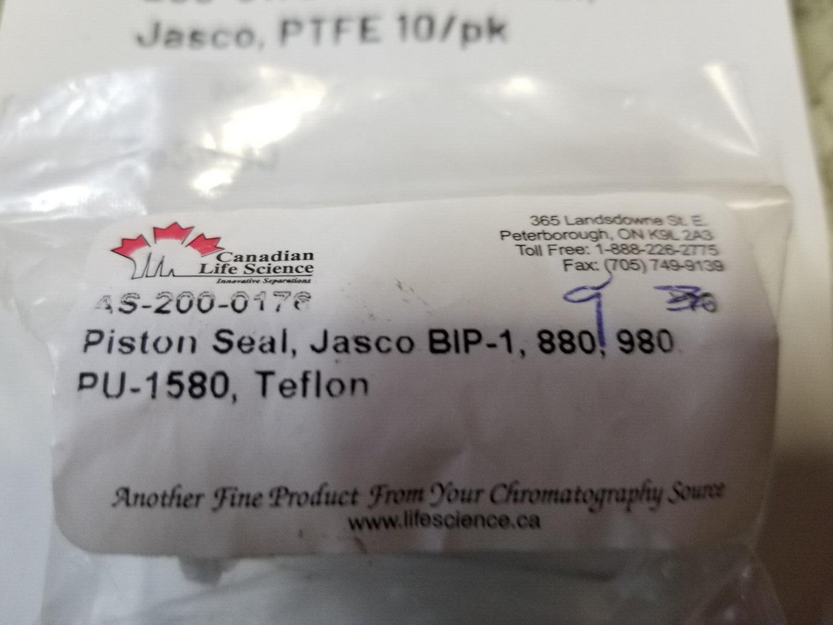 AS-200-0176 PISTON SEAL Jasco BIP-1, 880, 980, PU-1 PACK OF 9