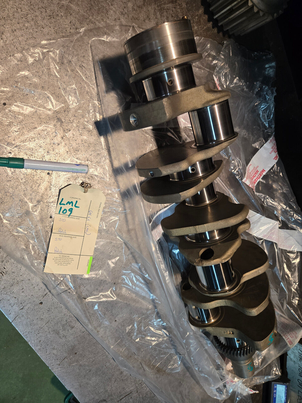 REMAN 12680206 2011-16 LML DURAMAX CRANKSHAFT SONOFLUXED REF109