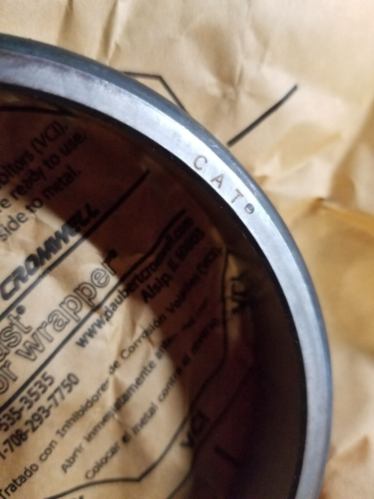 3L-9409 112.71mm Tapered Roller Bearing Cup 3L9409