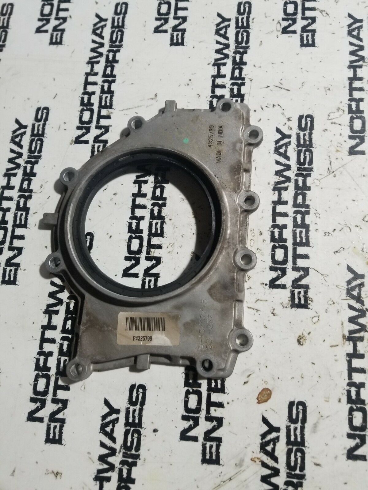 NISSAN TITAN XD 5.0L CUMMINS Rear Main Seal Retainer 12279EZ40A P4325799