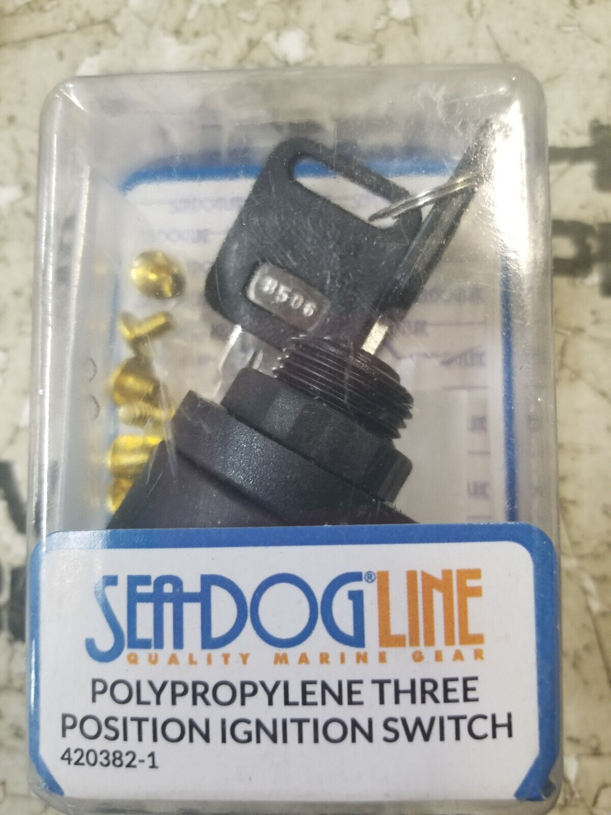 Sea-Dog 420382-1 Magneto Style 1 Three Position Ignition Switch