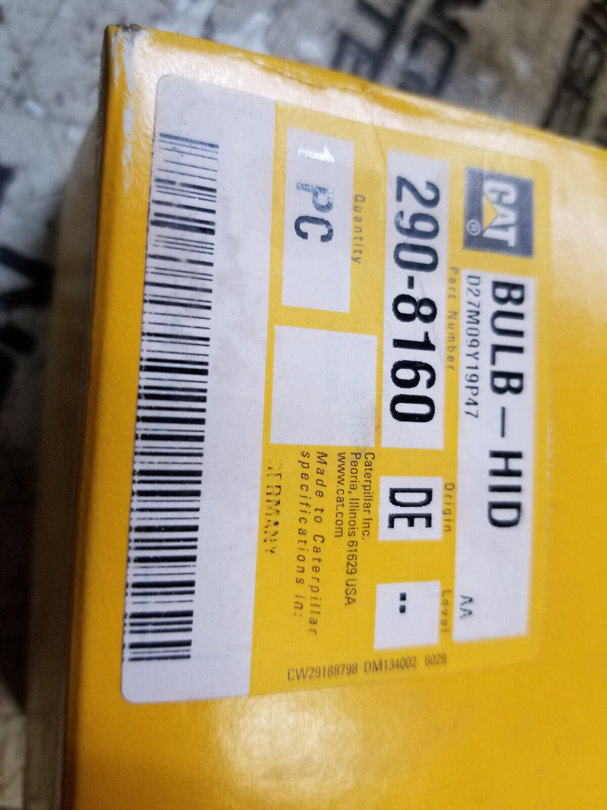 290-8160 24V D1S Hid Bulb 2908160