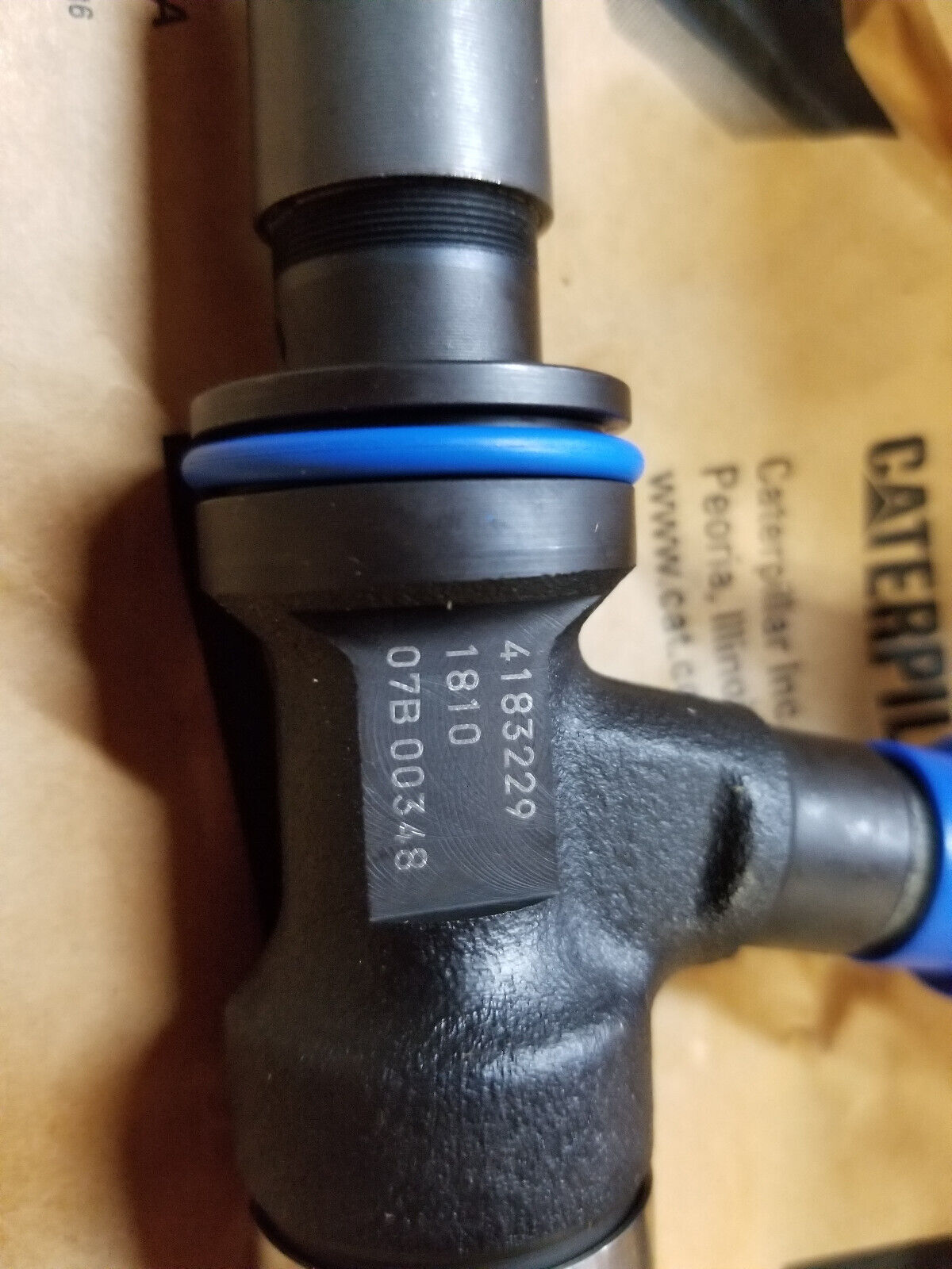 NEW GENUINE CATERPILLAR 418-3229 FUEL INJECTOR 4183229 NO CORE REQUIRED