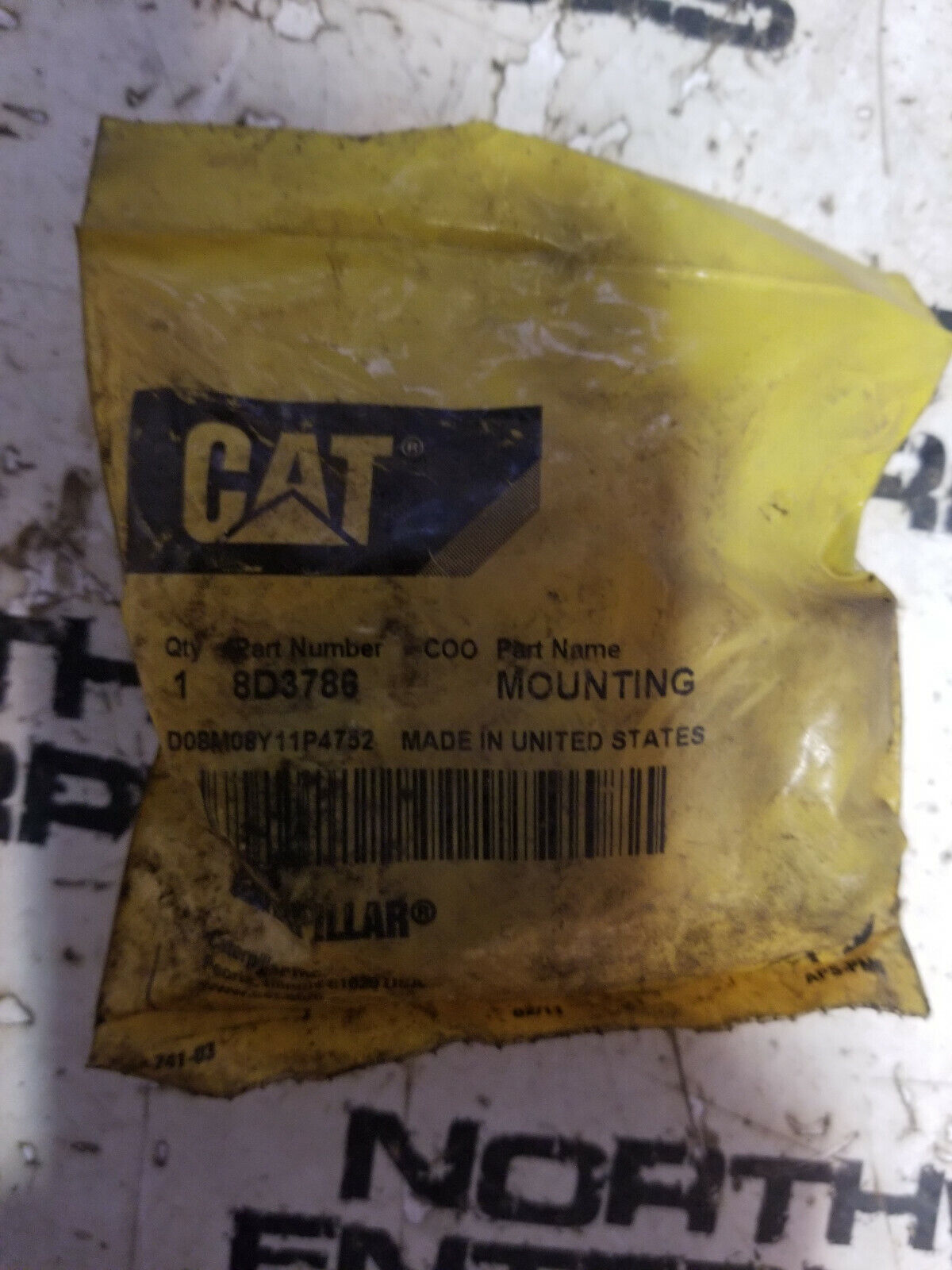 8D-3786 CATERPILLAR MOUNTING BUSHING