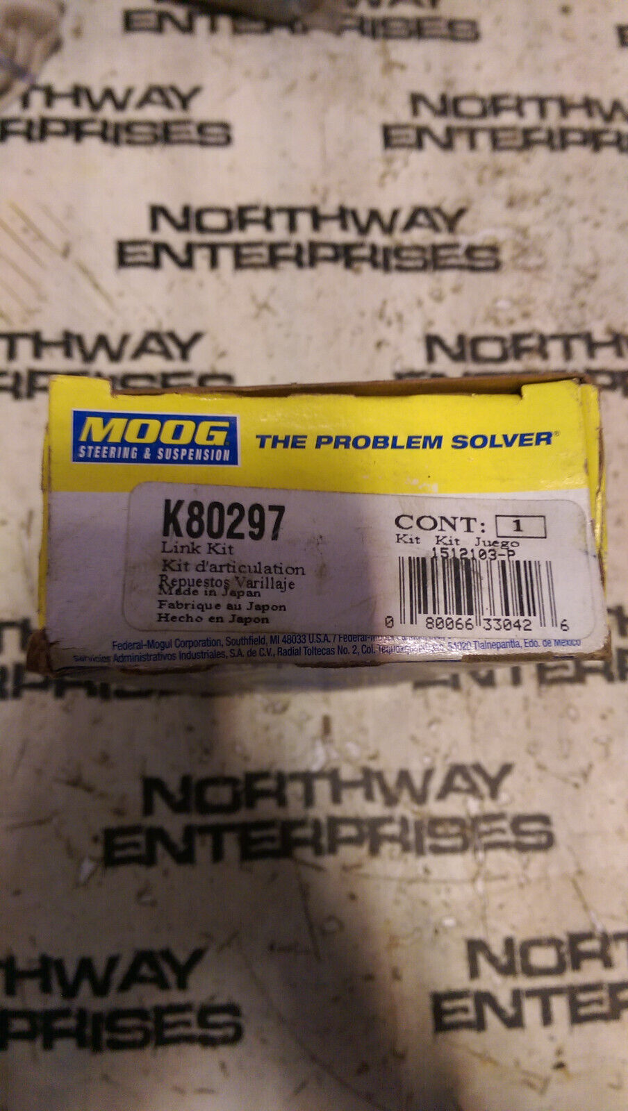 MOOG K80297 SWAY BAR LINK