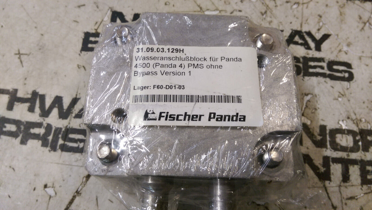 FISCHER PANDA F60-D01-03 WATER CONNECTION BLOCK