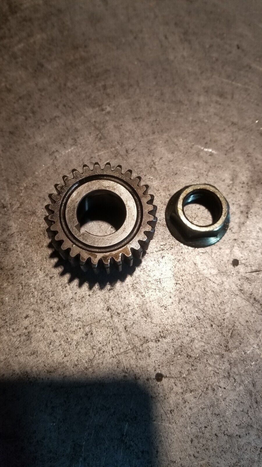 ECODIESEL CP4 NUT AND GEAR, FROM PUMP 0445010684