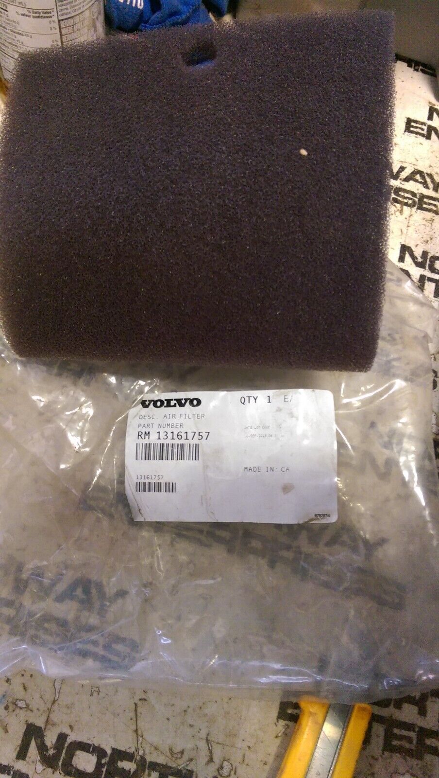 VOLVO 13161757 FILTER RM13161757